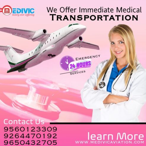 Receive Medivic Air Ambulance in Hyderabad with Excellent Care