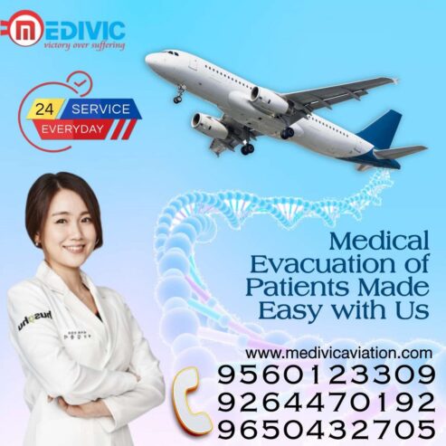 Obtain Smart ICU Care by Medivic Air Ambulance Service in Mumbai