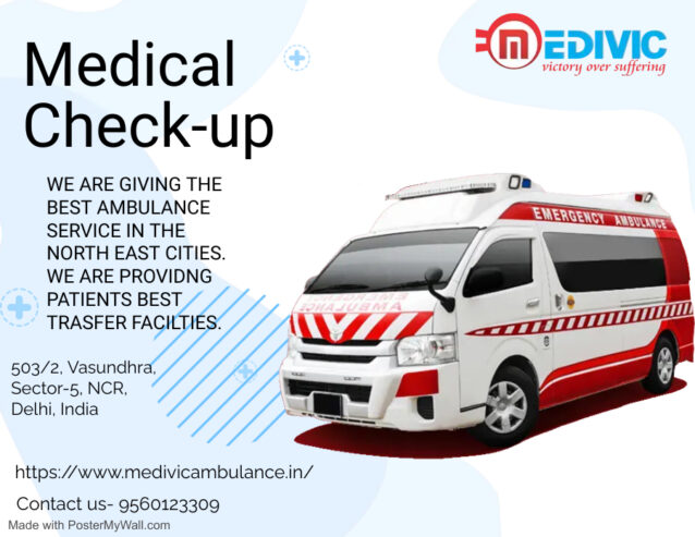 Ambulance Service in Guwahati, Assam by Medivic North east.