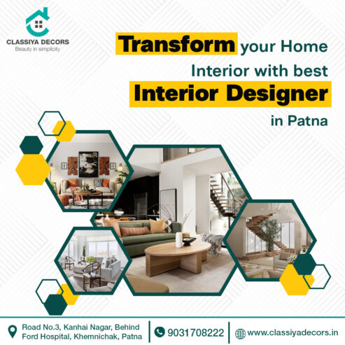 Get the Best Interior Designer in Patna by Classiya Decor