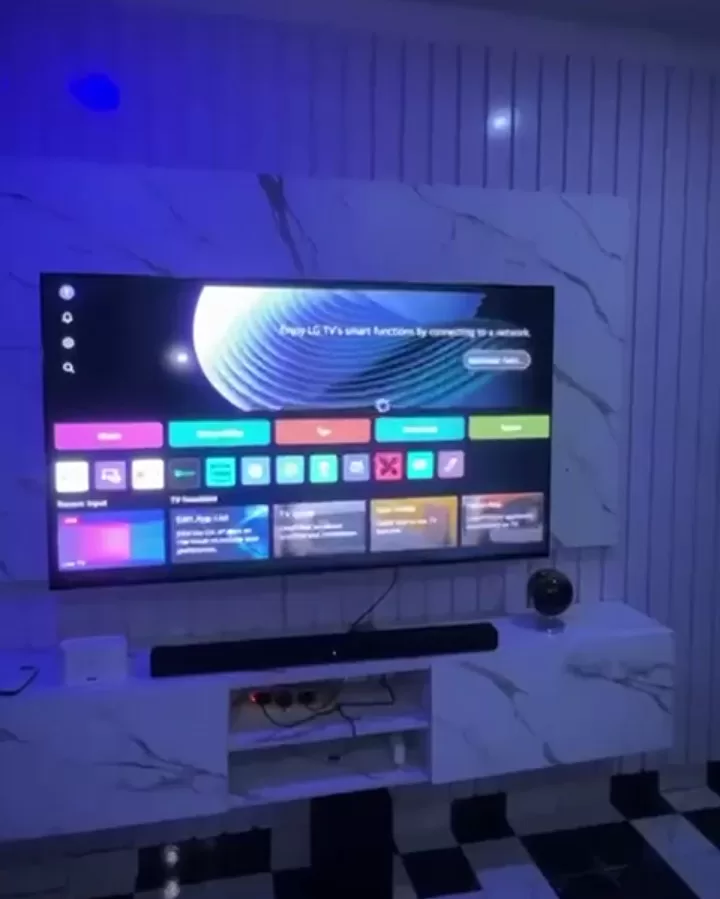 65 inches LG smart TV with magic remote