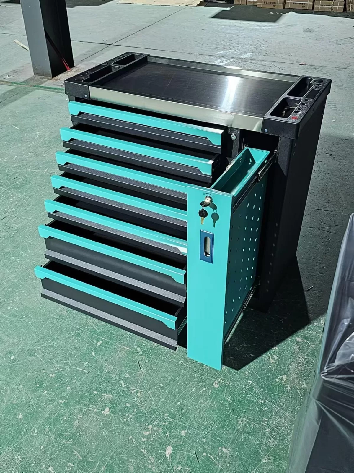 7 drawer tools box