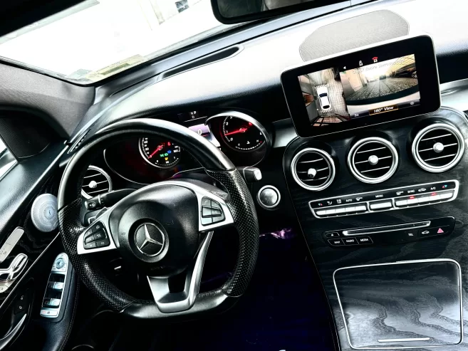 MERCEDES BENZ GLC CLASS 2018 WHITE